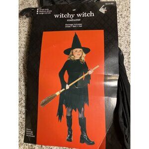 Witchy Witch Halloween Costume size Girls Large (12-14)